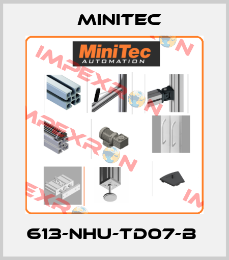 613-NHU-TD07-B  Minitec