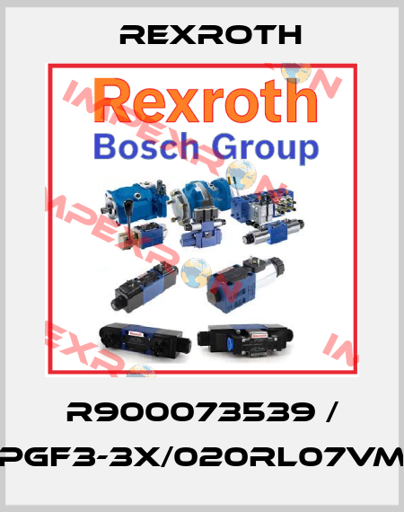 R900073539 / PGF3-3X/020RL07VM Rexroth