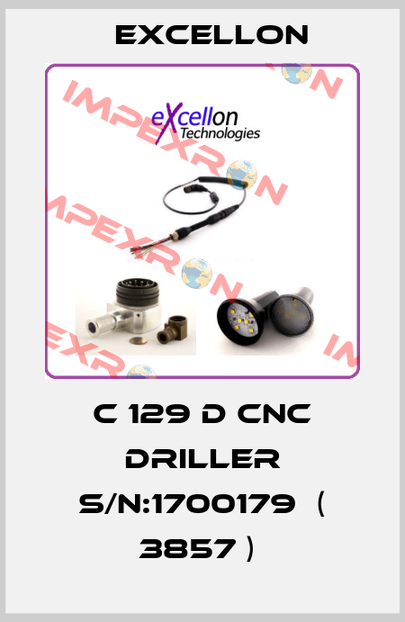 C 129 D CNC DRILLER S/N:1700179  ( 3857 )  Excellon