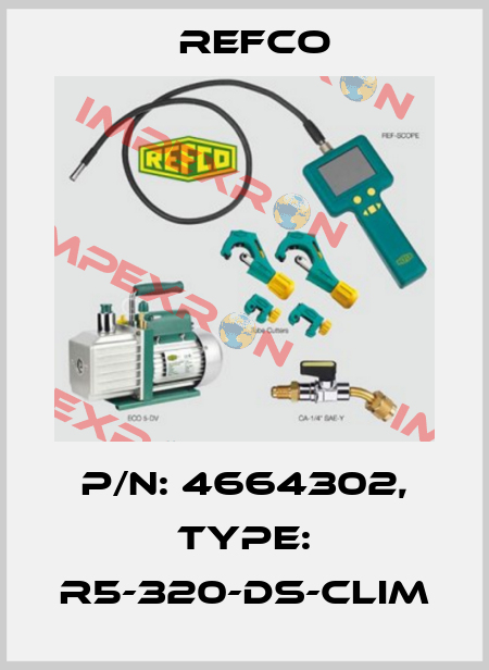 p/n: 4664302, Type: R5-320-DS-CLIM Refco