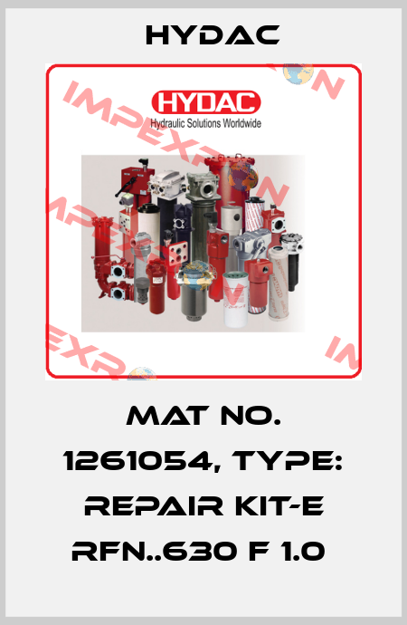 Mat No. 1261054, Type: REPAIR KIT-E RFN..630 F 1.0  Hydac