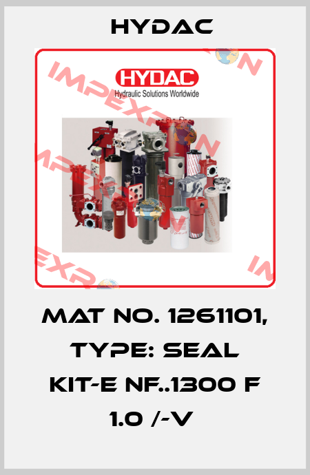 Mat No. 1261101, Type: SEAL KIT-E NF..1300 F 1.0 /-V  Hydac