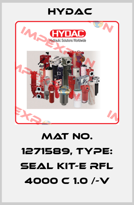 Mat No. 1271589, Type: SEAL KIT-E RFL 4000 C 1.0 /-V Hydac