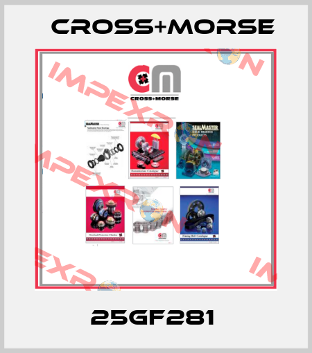 25GF281  Cross+Morse