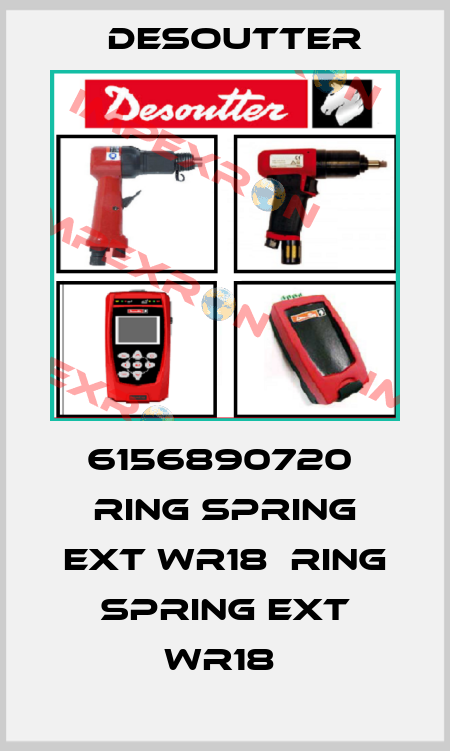 6156890720  RING SPRING EXT WR18  RING SPRING EXT WR18  Desoutter