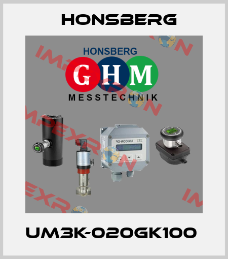 UM3K-020GK100  Honsberg