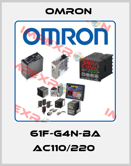 61F-G4N-BA AC110/220  Omron