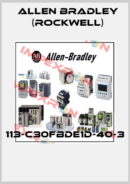 113-C30FBDE1D-40-3  Allen Bradley (Rockwell)