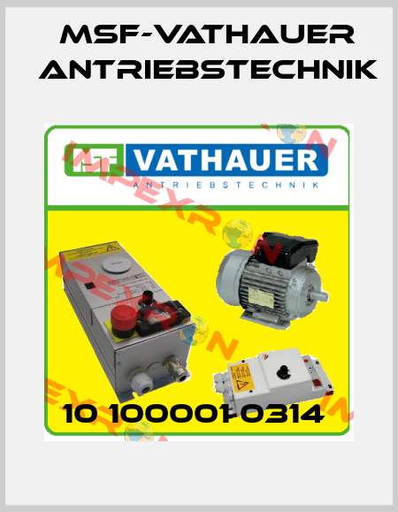 10 100001 0314  Msf-Vathauer Antriebstechnik