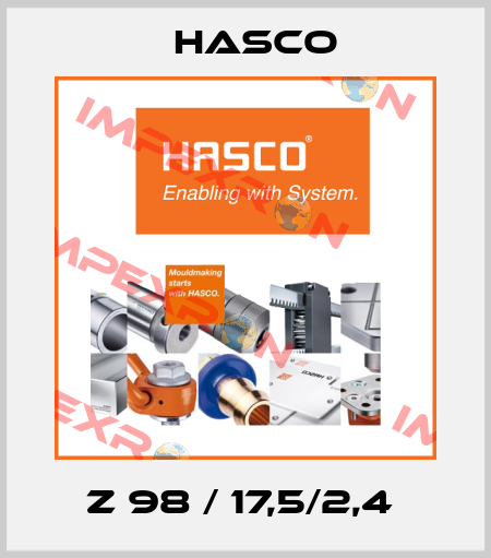 Z 98 / 17,5/2,4  Hasco