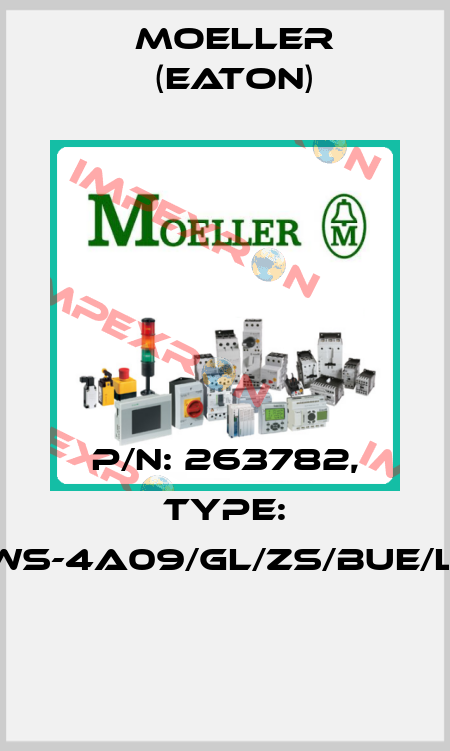 P/N: 263782, Type: NWS-4A09/GL/ZS/BUE/LEI  Moeller (Eaton)