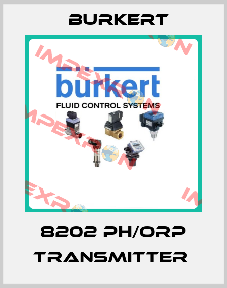 8202 PH/ORP TRANSMITTER  Burkert