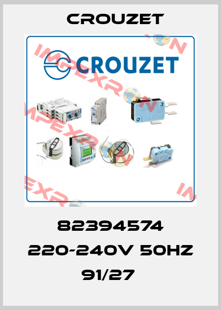 82394574 220-240V 50HZ 91/27  Crouzet