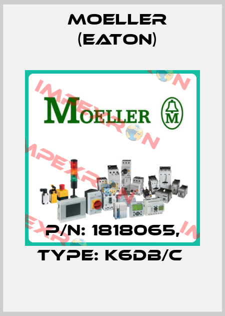P/N: 1818065, Type: K6DB/C  Moeller (Eaton)