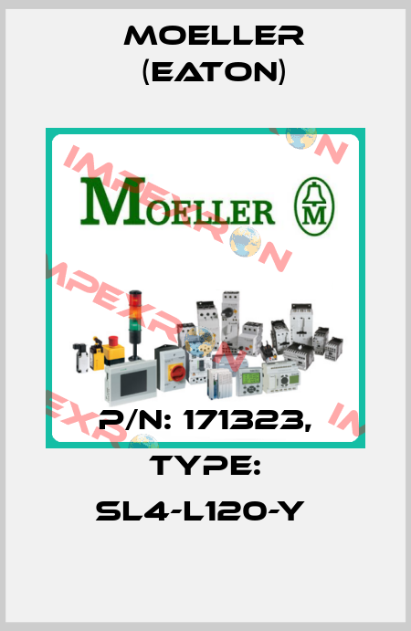 P/N: 171323, Type: SL4-L120-Y  Moeller (Eaton)