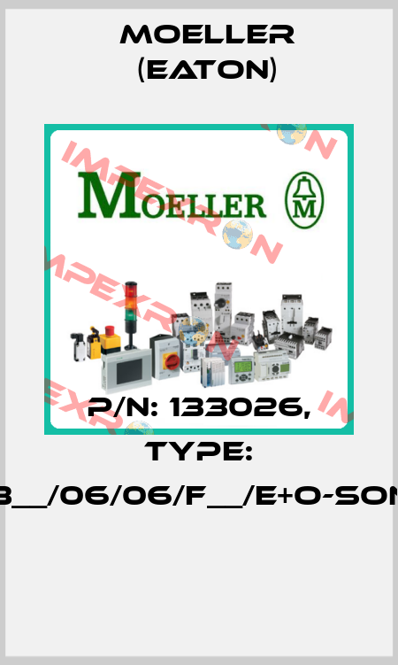P/N: 133026, Type: XMI32/3__/06/06/F__/E+O-SOND-RAL*  Moeller (Eaton)