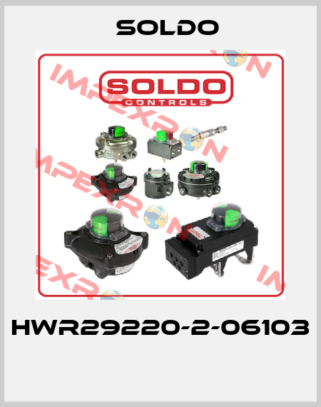 HWR29220-2-06103  Soldo