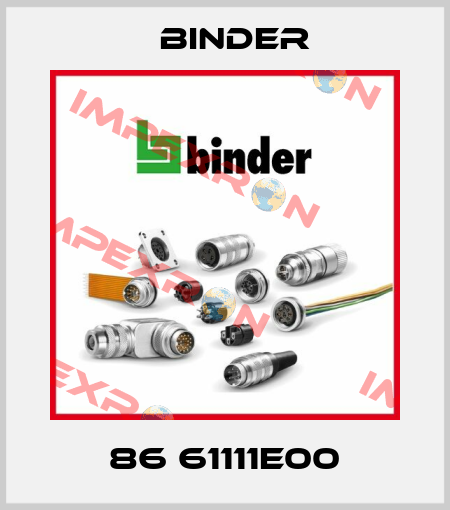 86 61111E00 Binder