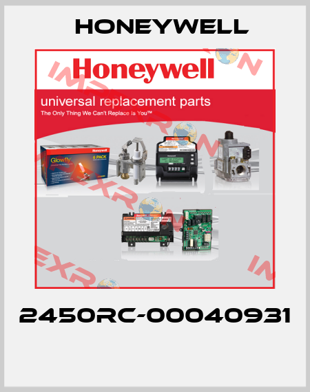 2450RC-00040931  Honeywell