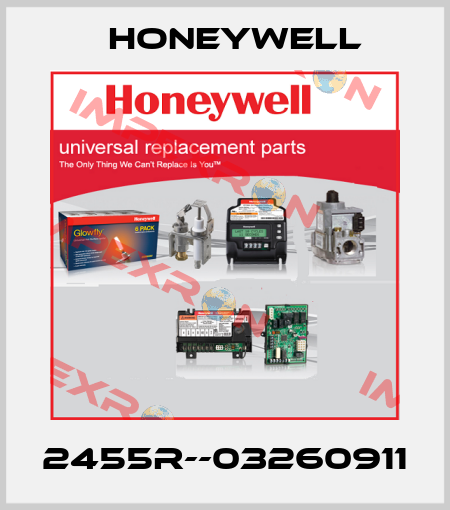 2455R--03260911 Honeywell