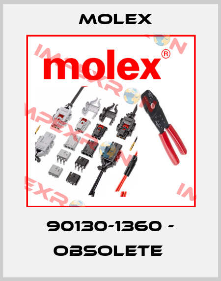 90130-1360 - OBSOLETE  Molex