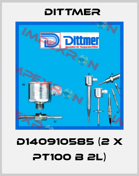 D140910585 (2 x PT100 B 2L) Dittmer
