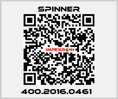 400.2016.0461   SPINNER