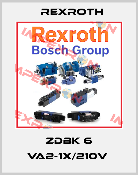 ZDBK 6 VA2-1X/210V  Rexroth