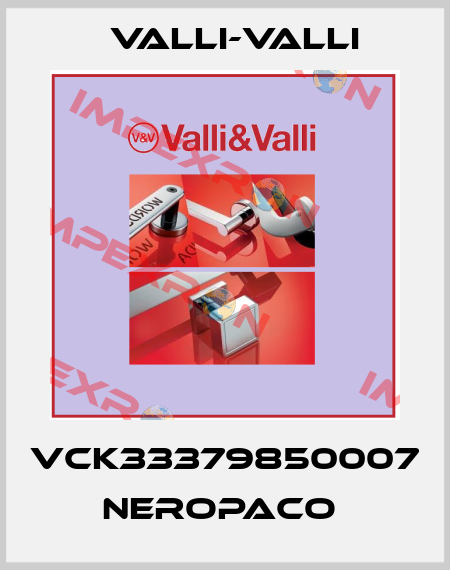 VCK33379850007 NEROPACO  VALLI-VALLI