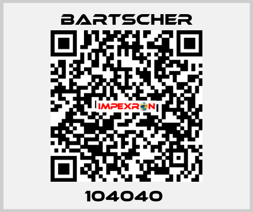 104040  Bartscher