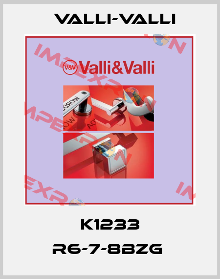 K1233 R6-7-8BZG  VALLI-VALLI
