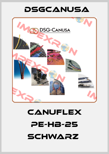 CANUFLEX PE-HB-25 schwarz  Dsgcanusa