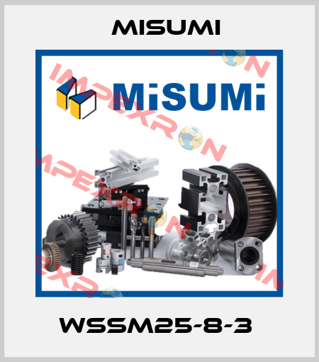 WSSM25-8-3  Misumi