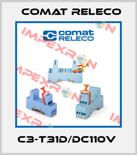 C3-T31D/DC110V  Comat Releco