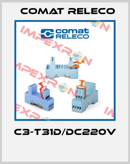 C3-T31D/DC220V  Comat Releco