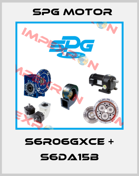S6R06GXCE + S6DA15B Spg Motor