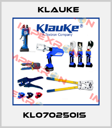KL070250IS  Klauke