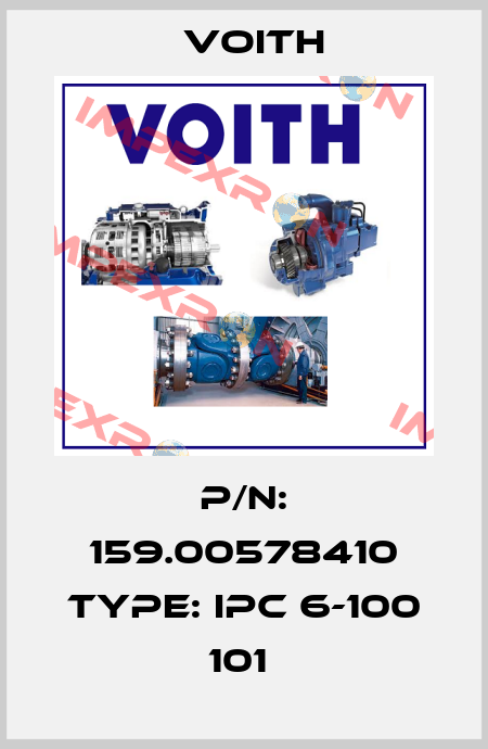 P/N: 159.00578410 Type: IPC 6-100 101  Voith