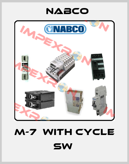 M-7　with Cycle  SW  Nabco