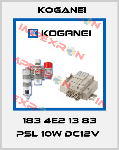 183 4E2 13 83 PSL 10W DC12V  Koganei