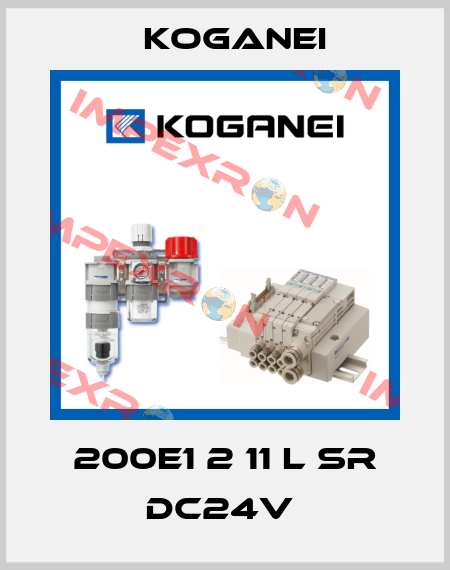 200E1 2 11 L SR DC24V  Koganei