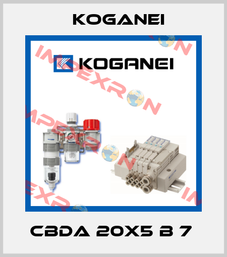 CBDA 20X5 B 7  Koganei