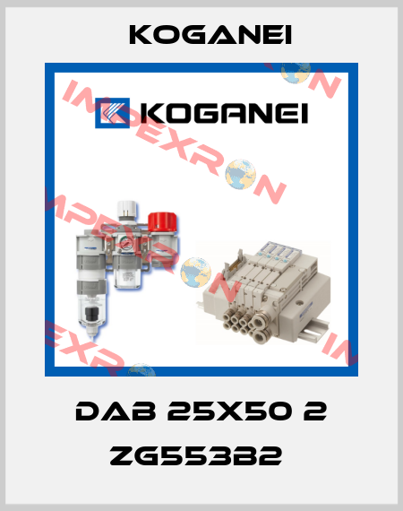 DAB 25X50 2 ZG553B2  Koganei