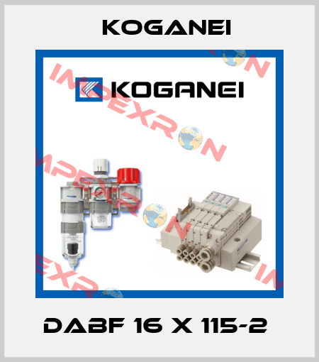 DABF 16 X 115-2  Koganei