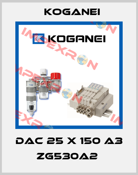 DAC 25 X 150 A3 ZG530A2  Koganei