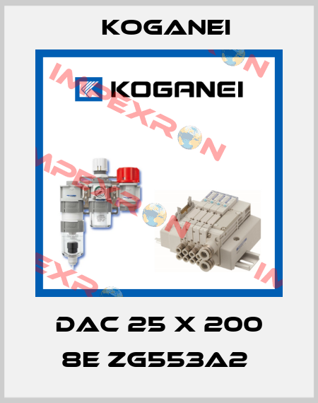 DAC 25 X 200 8E ZG553A2  Koganei