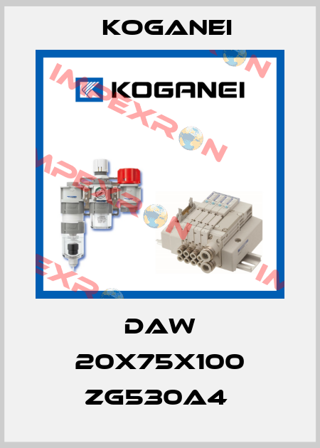 DAW 20X75X100 ZG530A4  Koganei