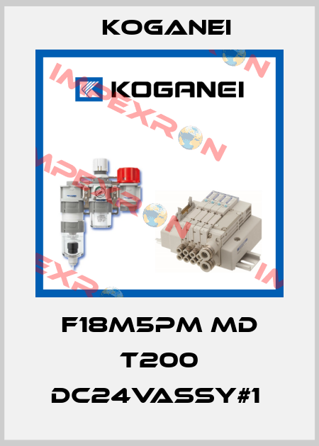 F18M5PM MD T200 DC24VASSY#1  Koganei