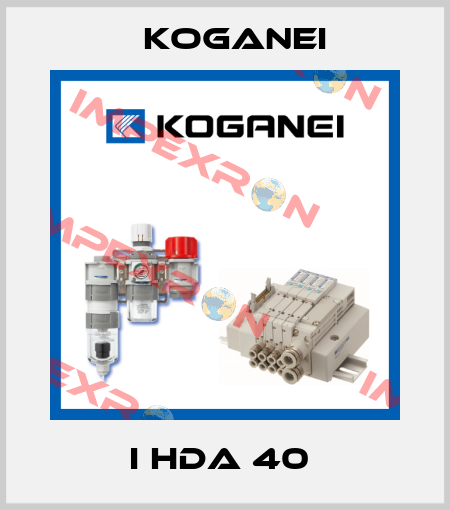 I HDA 40  Koganei