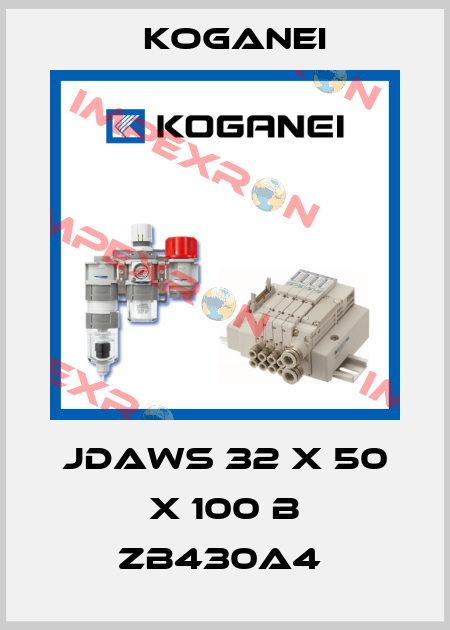 JDAWS 32 X 50 X 100 B ZB430A4  Koganei